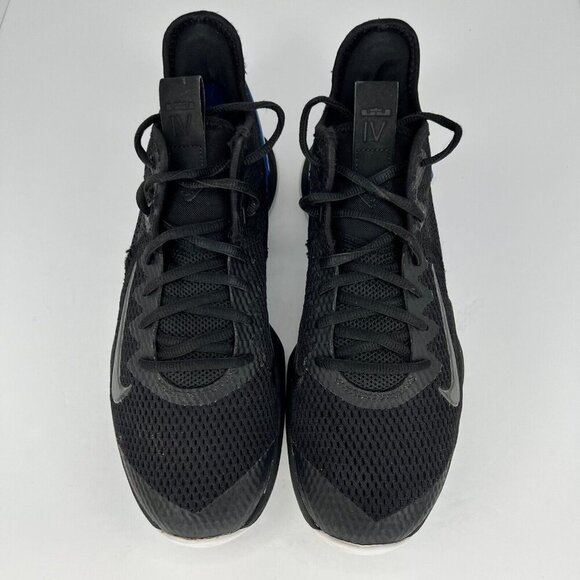 Nike Mens BV7427-007 LeBron Witness 4 Black HyperCobalt Size 10 Basketball Shoe - Picture 4 of 10